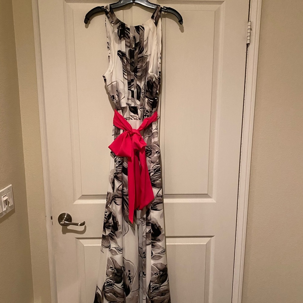 Black and white dress